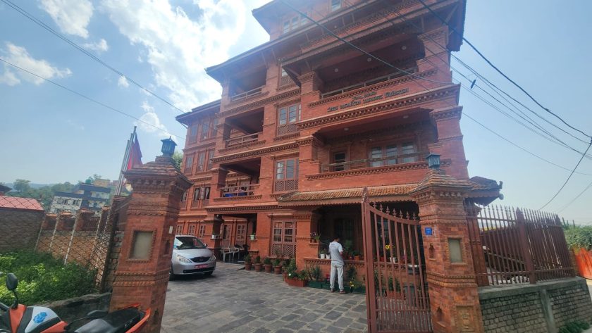Jayapu Samaj Elderly Care Center building in Baghdole Lalitpur