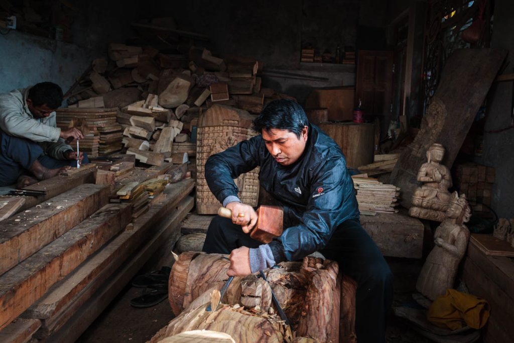 wood carving 