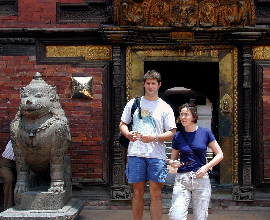 foreigner in patan area 