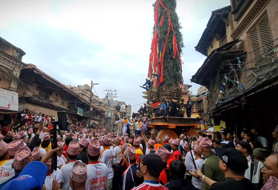 Rato Machindranath from Chakrabahil to Lagankhel