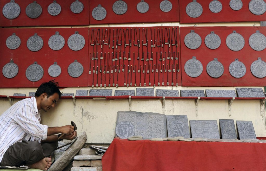 Stone Carving Business Lalitpur skilled craftsmen at work